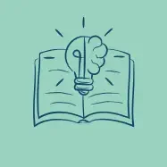 Wissensvorsprung Wissensvorsprung: Glühbirne mit Buch